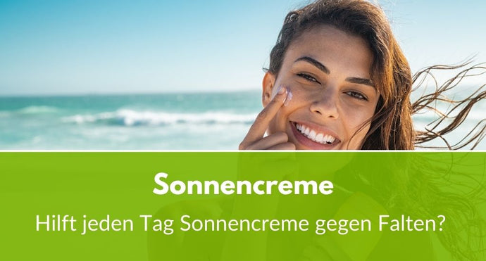 Sonnencreme: Hilft jeden Tag Sonnencreme gegen Falten?