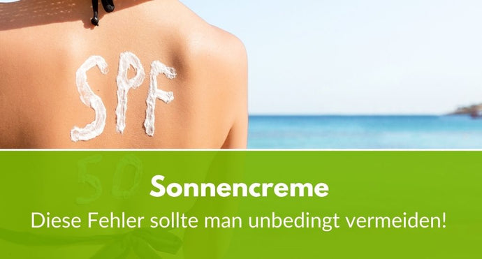 Sonnencreme: Diese Fehler sollte man unbedingt vermeiden!